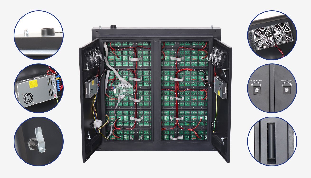 cABINET Design of OF960 Series Jekaz LED Display