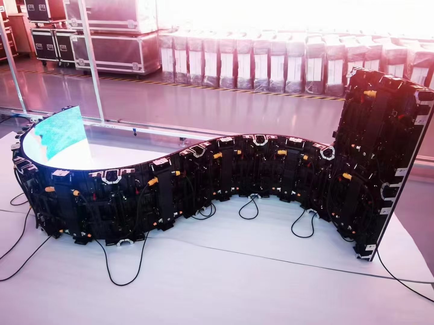 Flexible Rental LED Screen (8)