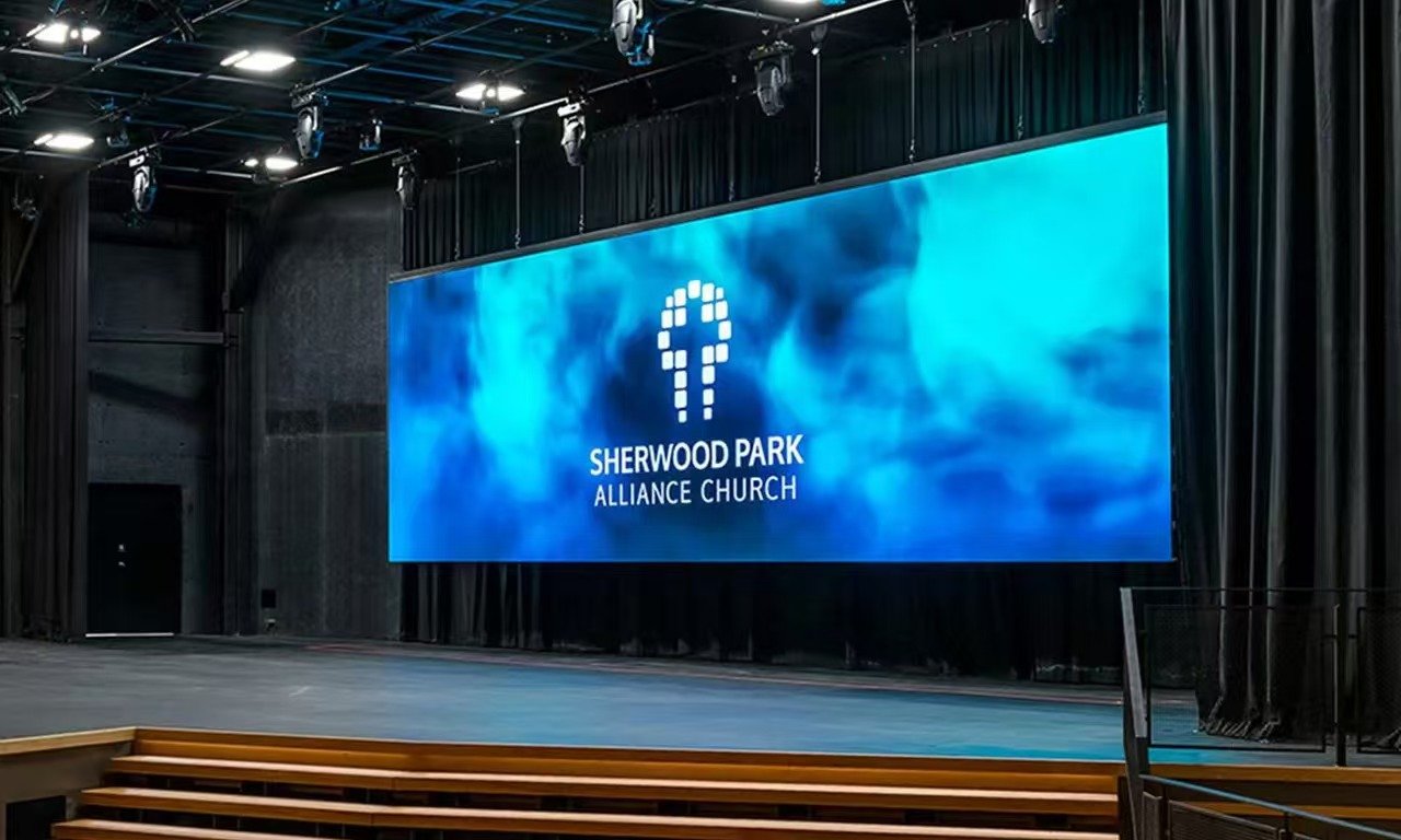 church led video wall