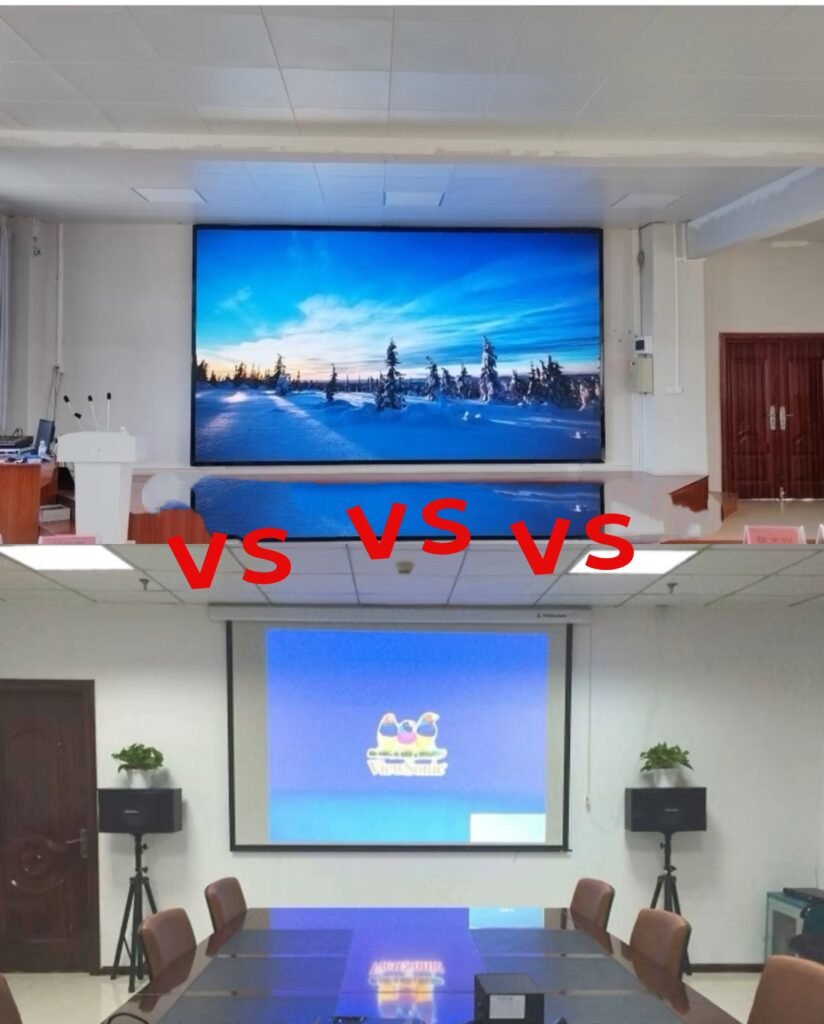 LED WALL vs Projector