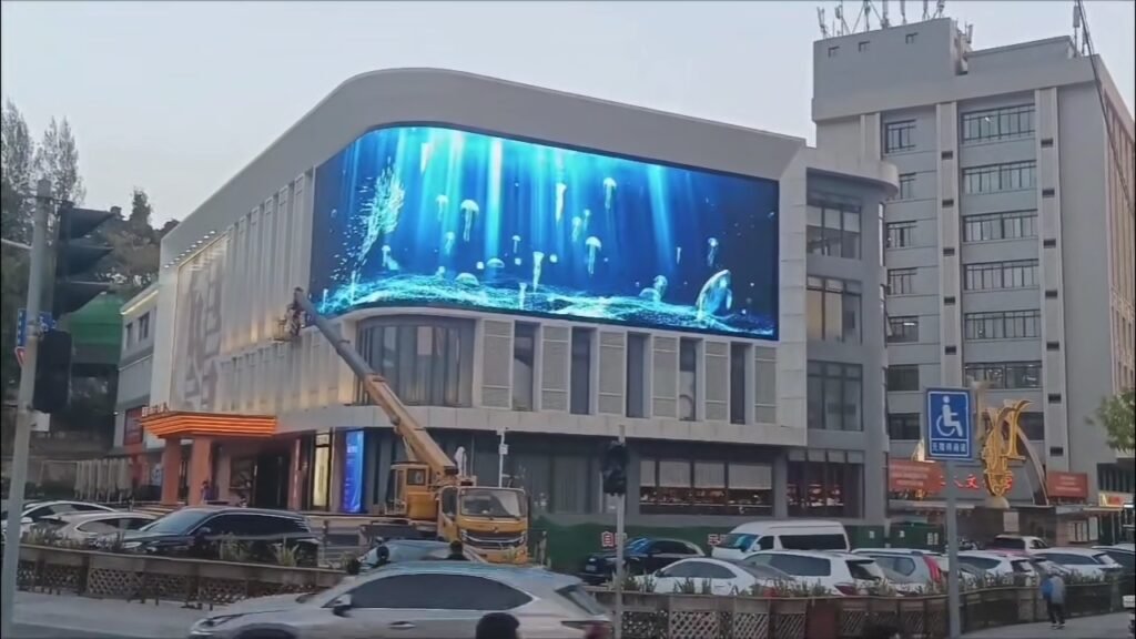Outdoor 3D LED Display Screen